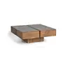Table Basse En Bois D'acacia