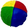 Lanco sensory rubberen bijtspeeltje - Bal - Fantasie donker