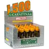 Nutrisport Boîte De Flacons De Carnitine 1500 L Fraise 20 Unités