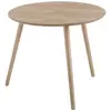 WADIGA Table Basse Ronde en Bois MDF