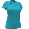 Women's T-shirt Joma Record Ii Fluor Turquoise, Xl