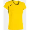 Women's T-shirt Joma Record Ii Yellow, Xs