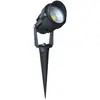 Spot piquet extérieur LED COB 6W Lumihome® blanc-chaud-3500k
