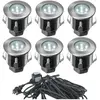 Kit Complet 6 Mini Spots Encastrables x 0.3W 12V led Lumihome blanc-fr...