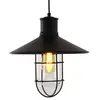 Lustre Suspendu Edm Vintage Aluminium Noir 60w E27
