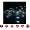 EDM Rideau Lumineux Icicle Easy-Connect - 12 Bandes led Blanc Froid - 2x0,5m - 0,72W - IP44 - Intérieur/Extérieur