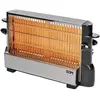 Grille-pain vertical inox 700W - edm - grille 4 tartines - chauffe des deux côtés