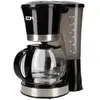 Cafetière Filtre Électrique EDM - 12 tasses 800W - Noir - Programmable