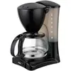 Cafetière à goutte - EDM - 6 tasses - 550W - Noir - 16,5x12,5x24cm