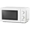 LUMECO LIGHT Micro-ondes 5 modes avec base antidérapante (700W 230V) d'une capacité de 20 litres, couleur blanche