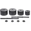 KRF Unisexe -Adult FIT Home PESA DISCOS 30 kg Set 2 Uds de 15 kg c-u, Negro, Taille unique