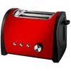 Grille-pain 2 emplacements 800w rouge küken