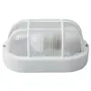MATEL Applique d'extérieur ovale ip54 e27 blanche