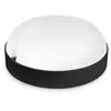 MATEL Applique murale d'extérieur LED ronde en métal ip65 noir 9w froid
