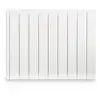 Radiateur électrique à inertie fluide 1500 W HJM Alanis horizontal bla...
