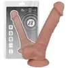 Mr. Intense - dildo - dildo vibrator - dildo vrouwen - dildo mannen - dildo anaal - dildo xxl  - beige - flexibel - 22,3cm Ø 3,4cm / sex / erotiek toys