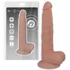 Mr. Intense - dildo - dildo vibrator - dildo vrouwen - dildo mannen - dildo anaal - dildo xxl  - beige - flexibel - 22,7cm Ø 3,5cm / sex / erotiek toys