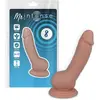 Mr. Intense - dildo - dildo vibrator - dildo vrouwen - dildo mannen - dildo anaal - dildo xxl  - beige - flexibel - 17,6cm Ø 3,5cm / sex / erotiek toys