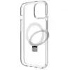 Coque - MUVIT - iPhone 15 - Transparent - Support intégré - Souple
