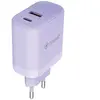 Muvit For Change Chargeur Mural Usb-a Et Usb-c 36w + Pd 45w