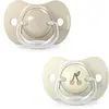 Suavinex Lot de 2 sucettes symétriques SXPro Birdies Beige (18 mois et +)