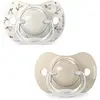 Suavinex, Tétine, 2x Schnuller Symmetrisch Birdies SX Pro 0/6m beige (...