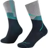 BUFF Merino Lightweight Crew Socks, Unisex, Zwart, Sokken, maat: 45-47