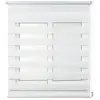 Store Clip&Fix Night& Day Blanc 120x180cm