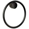 Cosmic Wall Mounted Towel Ring Durable Stainless Steel Matt Black