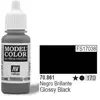 Non communiqué Noir Brillant 170 / 861 Pot De Peinture Acrylique 17ml - Prince August
