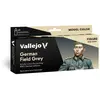 Vallejo val 70181 Model Color - German Field Grey verf set 8 x 17 ml