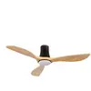 Ventilateur de plafond avec lumière 3 pales 56W 6 vitesses Dakota Thin...