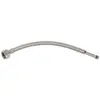 Flexible de raccordement - TUCAI - 35 cm - Inox - 3/8'' (12x17)