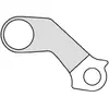 Marwi Patte de derailleur alu ktm gh-099 (vendu a l'unite)