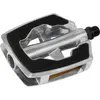 Union Marwi Pedaalset sp-890 sandblock zwart aluminium zilver