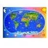Dino Carte du Monde pour Enfants (en anglais) 47213