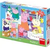 Dino 3 Puzzles - Peppa Pig 33530