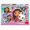 Dino 3 Puzzles - Gabby et ses Amis 33540