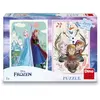 Dino 2 Puzzles - La Reine des Neiges : Anna & Elsa 38619