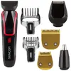 SENCOR Ensemble de Tondeuse Électrique, 6 Pièces Jointes, Red