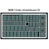 Eduard F-16 Falcon etch stencil data mask