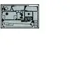 Eduard Pz.V Panter G Early Zimmerit 1 pour Tamiya kit