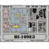 MAQUETTE BF 109 E3 COLOR TAMIYA 1/48 EDUARD FE205