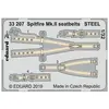 Eduard Spitfire Mk.II seatbelts STEEL f.Revell