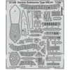 German Submarine Type Viic/41 For Revell - 1:350e - Eduard Accessories