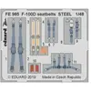 Eduard F-100D seatbelts STELL pour Trumpeter