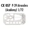 MAQUETTE P 39 AIRACOBRA ACADEMY 1/72 EDUARD CX057