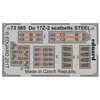 Eduard Garnitures de siège Do 17Z-2 STEEL pour ICM