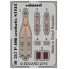 Eduard P-40B seatbelts STEEL pour Airfix