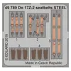 Eduard Garnitures de siège Do 17Z-2 STEEL pour ICM